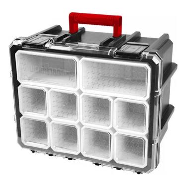 Imagem de Caixa Organizadora De Ferramenta 41x34x18cm - 20 Nichos