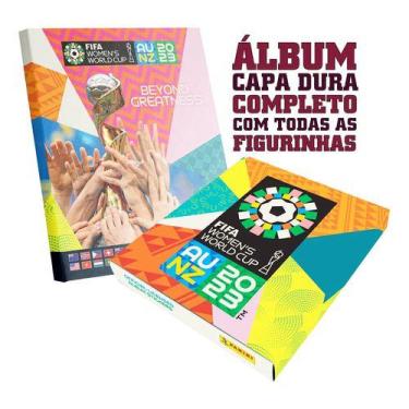 Imagem de Box Copa Do Mundo Feminina 2023 Album Capa Dura Com Todas As Figurinha