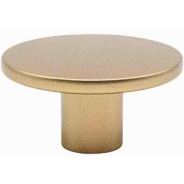 Imagem de Puxador 206 Naico Ponto Redondo Dourado Para Móveis Armários e Gavetas