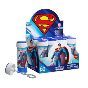 Imagem de Bolha De Sabão Super Man Super Homem DC Liga da Justiça 12u - Pais e f