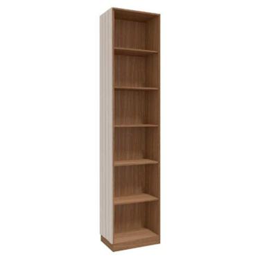 Imagem de Modulado Setiba Cantoneira Lateral 56cm Carvalho/Off White - Rimo