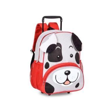 Imagem de Mochila Escolar Carrinho Maternal Pré Escola Cachorrinhos - Clio