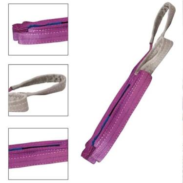 Imagem de Cinta Elevação de Cargas Sling 1T X 30mm - Roxa  Fator 7:1 - OMEGA, 3 