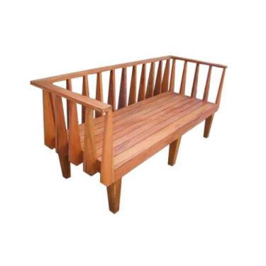 Imagem de Banco Rústico Delfos Em Madeira De Demolição - Cód 2386 - Barrocarte 