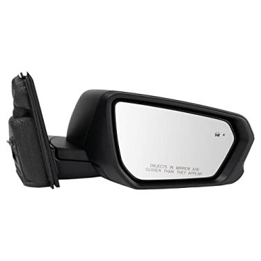 Imagem de TRQ Espelho retrovisor lateral potência de ponto cego aquecido textura de seta RH para Chevrolet Equinox GMC Terran
