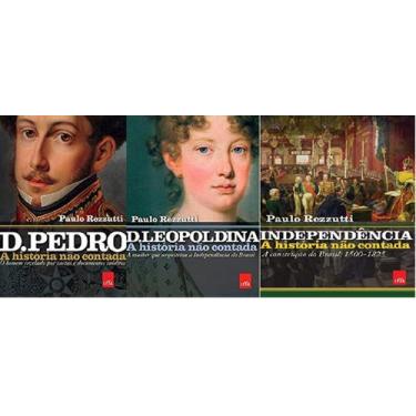 Imagem de Kit 3 Livros Paulo Rezzutti D. Pedro + Leopoldina + - Leya