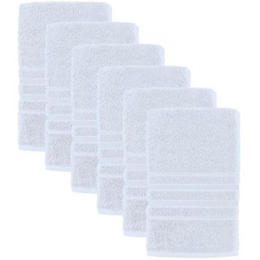 Imagem de Kit 6 Toalhas de Banho Teka Escala 100% Algodão 65X130 cm Sortidas 280