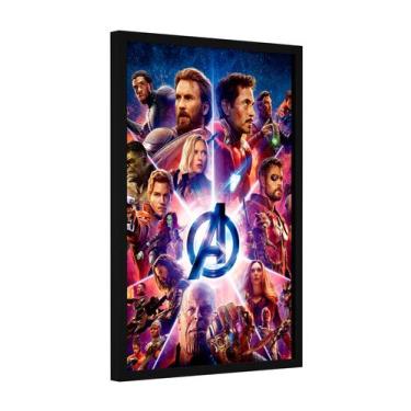 Imagem de Quadro decorativo - vingadores avengers - marvel - Cultture, 40x26,6cm