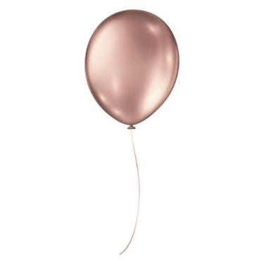 Imagem de Balão de Festa Metálico - Cores - 11" 28cm - 25 Unidades - Balões São 