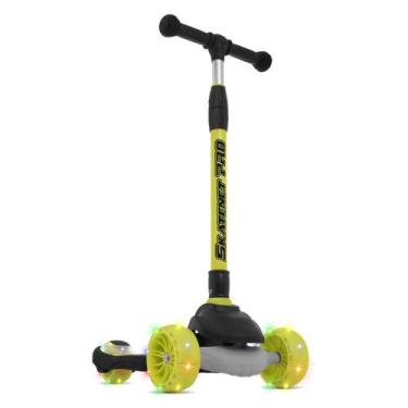 Imagem de Skatenet LED Pro Dobrável Preto - Bandeirante, Preto e Verde