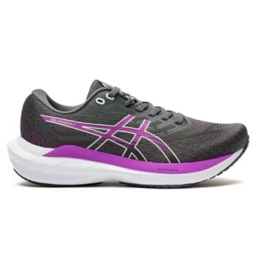 Imagem de Tênis Asics Gel-nagoya 7 Feminino - Cinza/roxo - 39