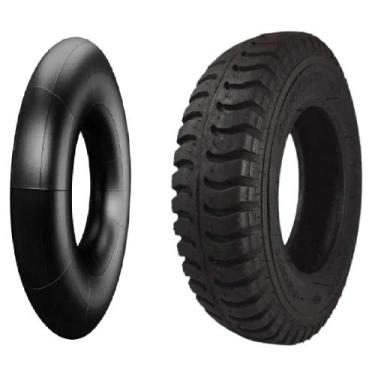 Imagem de Kit Pneu Carrinho De Baixa Velocidade 375-8 4l Tt Forti Maggion + Cama