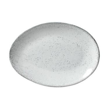 Imagem de Conjunto com 6 Pratos de Sobremesa Oval Orgânico Echo 22,5x16,5x2,5cm 