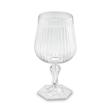 Imagem de Taça Plástica Para Água Suco Chá Gin Festa 350ml Axe Transparente - UZ