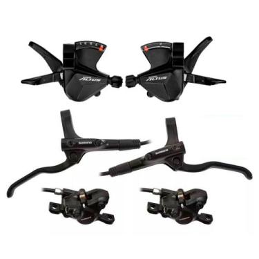 Imagem de Freio A Disco Shimano Hidráulico Altus Mt200 + Alavanca 9 V