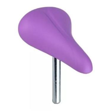 Imagem de Selim Mirim Banco Para Bicicleta Infantil Aro 12 16 20 Kalf, Lilas