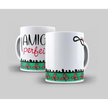 Imagem de Caneca Xícara Personalizada Amizade Amiga Perfeita- MEGA OFERTA! - JKB