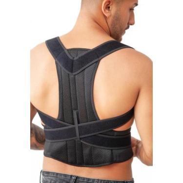 Imagem de Cinta Alivia A Dor Corretor Postural Previne Dores - C10 - Fanáticos P