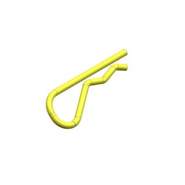 Imagem de Grampo R 70 Mm Zincado Amarelo - GR Sul