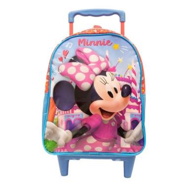 Imagem de Mochila com Rodinhas 16 Minnie X2 10550 - Xeryus