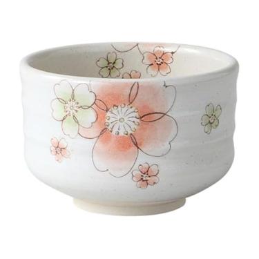 Imagem de Mino ware Matcha Bowl Chawan 477 g Flor de cerejeira, 470 g (flor de laranjeira)