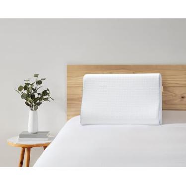 Imagem de Simmons Almofada de contorno de espuma viscoelástica, branca