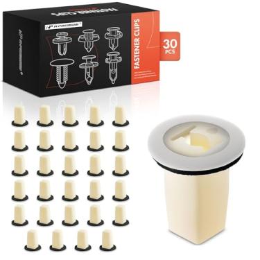 Imagem de A-Premium 30 peças de argola de parafuso de nylon com clipes de retenção de seladores compatíveis com Subaru Baja 2004-2006, Legacy 2005-2009, Outback 2005-2009