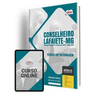 Imagem de Apostila Prefeitura de Conselheiro Lafaiete - MG 2024 - Técnico em Enf