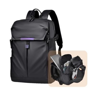 Imagem de Romantic Crown Mochila Couro Masculina Impermeável Reforçada para Notebook Capacete Motorcycling Basquete Futebol Viagem,Reflexivo Casual Esportes Hiking Escola Presente