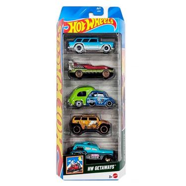 Imagem de Pack Hot Wheels 1806 HW Getaways JBJ77 - Mattel