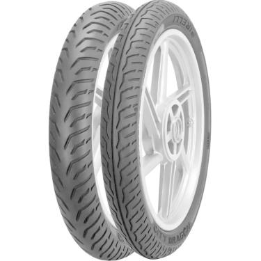Imagem de Par Pneu 100/80-18 + 80/100-18 City Dragon Pirelli Titan150