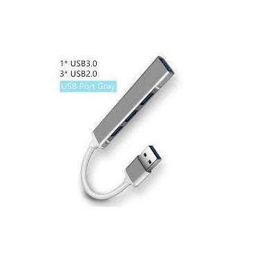 Imagem de Hub de conexão TIPO C para USB de Alta Velocidade 4 Portas Usb 3.0 par