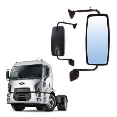 Imagem de Retrovisor Completo Ford Cargo 2011 2012 Ld Bi Partido - Globo