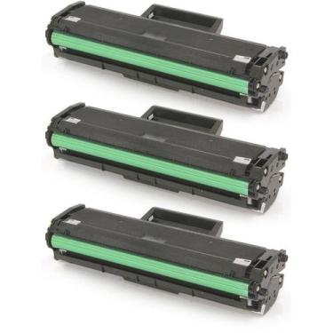 Imagem de Kit 3x Toner MLT-D111S Substituição Para M2070 M2070w M2070fw M2022 M2