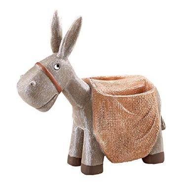 Imagem de Porta-lápis criativo em forma de burro, material de resina, decoração de escritório e casa, suporte de caneta, personalidade, mesa, arrumado, panela, artesanato, acessório de escritório e presente
