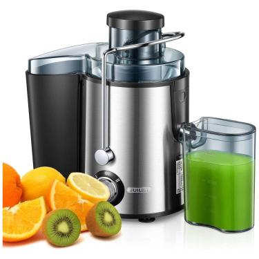 Imagem de Centrífuga de Frutas e Vegetais com Velocidades Duplas, 110V 400W, Juilist, Prata