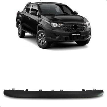 Imagem de Friso Da Grade Strada 2020 A 2024 Superior Radiador Preto - SP ACESSÓR