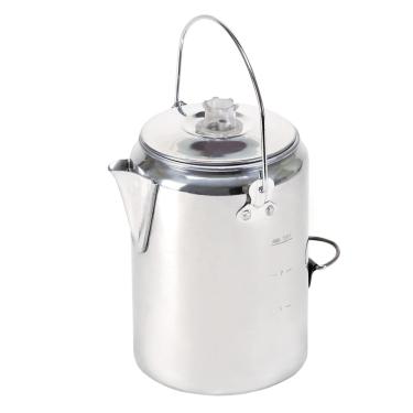 Imagem de Cafeteira Percolator Stansport Camper's 9 xícaras (2,1 l) prateada