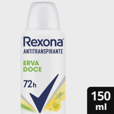 Imagem de Desodorante antitranspirante aerosol feminino rexona erva doce 150ML