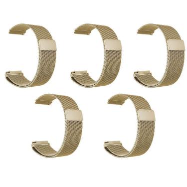 Imagem de Pulseira Magnetica Smartwatch Kit 5 Uni Ima Inteligente Relogio Smartband