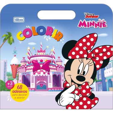 Imagem de Álbum para Colorir Maleta Minnie 8 Folhas, Tilibra