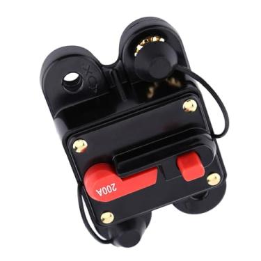 Imagem de DC12V 80-300A RESettável Disjuntor de Liga de Liga para Carro Marinho de Barco Estéreo áudio (200a)