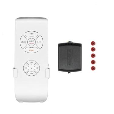 Imagem de Smekitlly Kit De Controle Remoto Para Ventilador De Teto De Tamanho Pequeno, Mini Velocidade Universal, Luz E Temporização 3 Em 1, Controle Sem Fio Para Hunter/Harbor Breeze/Westinghouse/Honeywell/O