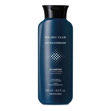 Imagem de Shampoo Malbec Club Antioleosidade 250ml - O Boticário