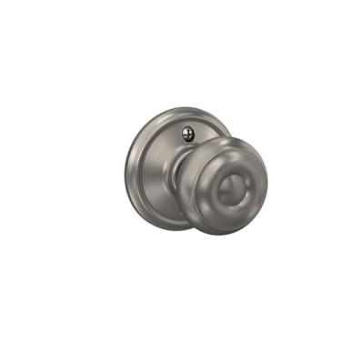 Imagem de Schlage Trava sem giro da Lock Company, níquel acetinado (F170 GEO 619)