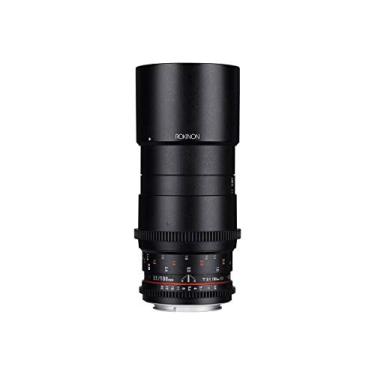 Imagem de Rokinon Cine DS 100 mm T3.1 ED UMC lente teleobjetiva de quadro completo para câmeras Canon EF Digital SLR