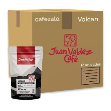 Imagem de Café em Grãos Importado Colombiano Juan Valdez Volcán Kit 12 pacotes d