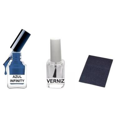 Imagem de Tinta Retoque Tira Risco Carro Chevrolet - Azul Infinity - Jhow Adesiv