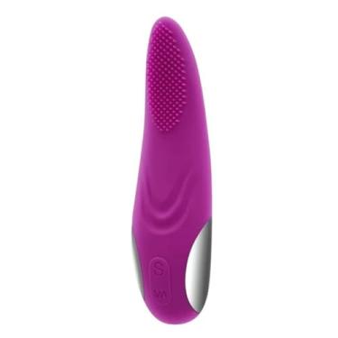 Imagem de Estimulador 7 Modos De Vibração 3 Modos Vai E Vem Com Aquecimento Discreto Portátil Recarregável [ROXO]
