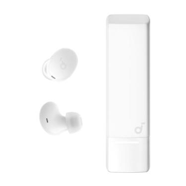 Imagem de soundcore A30i da Anker, Fone de Ouvido Bluetooth 5.4 Sem Fio, com Cancelamento de Ruído Ativo, Design Tipo Batom, Compacto e Leve, 15H de Reprodução com ANC Ligado, IP54, fone TWS, Buds, Branco